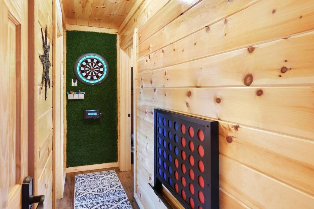 Enchanted Forest Cabin And Teepee! Lights & Laser Show! Private Hot Tub! Unique Stay! Sevierville Exteriér fotografie