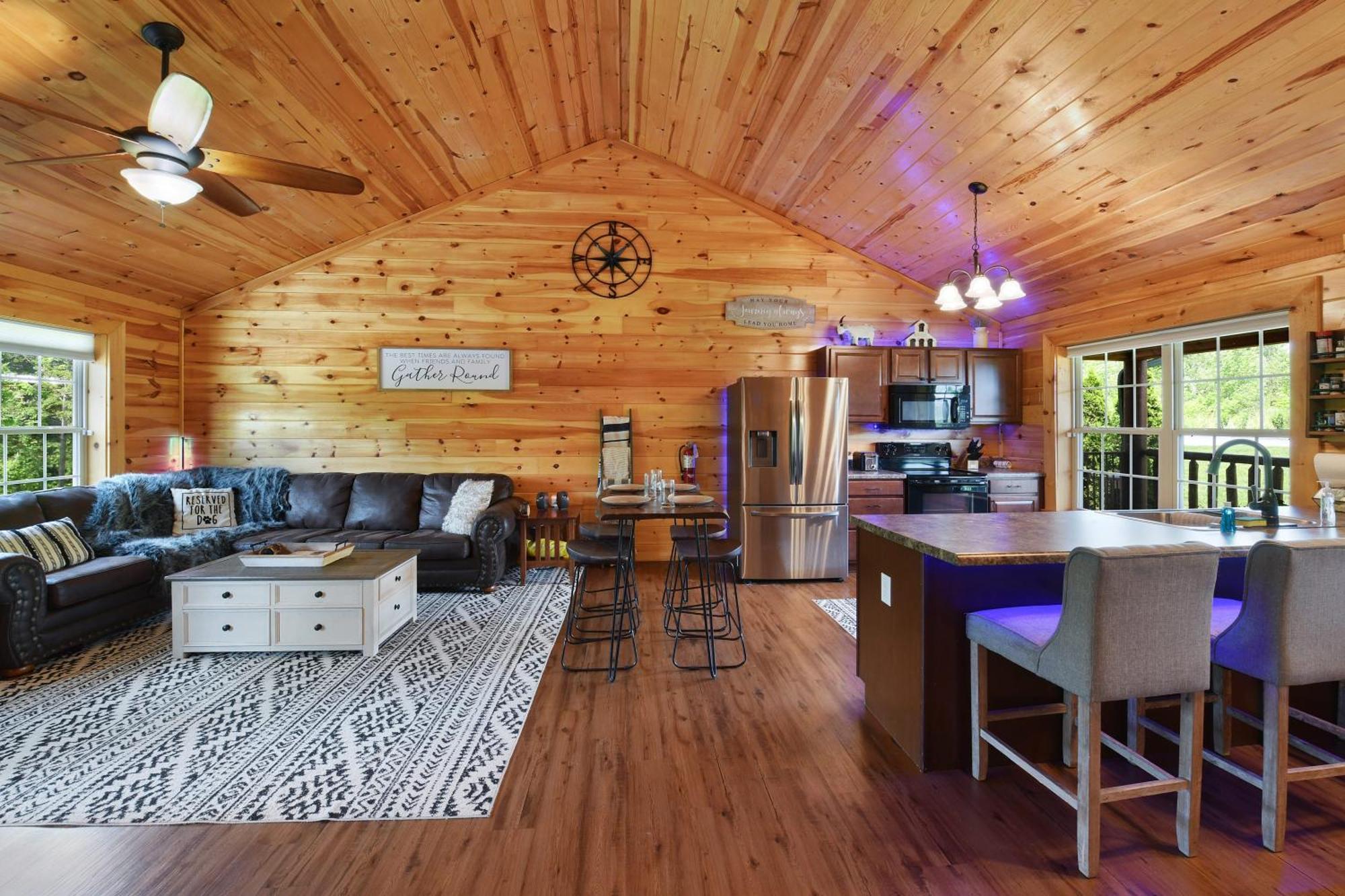 Enchanted Forest Cabin And Teepee! Lights & Laser Show! Private Hot Tub! Unique Stay! Sevierville Exteriér fotografie